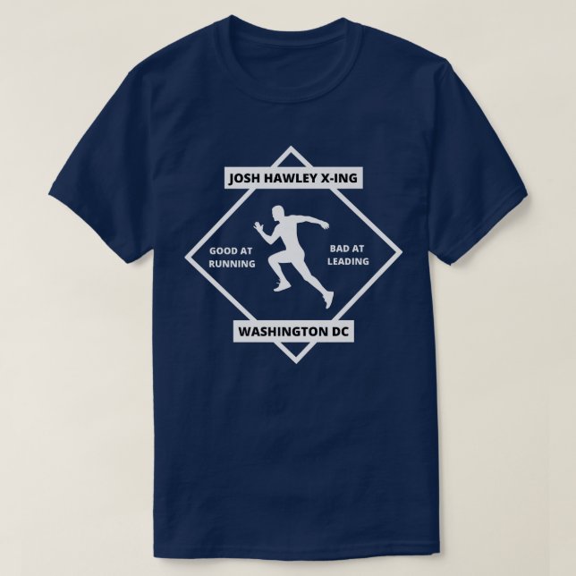 Camiseta Funny Josh Hawley RunFunny Josh Hawley Running (Diseño del anverso)