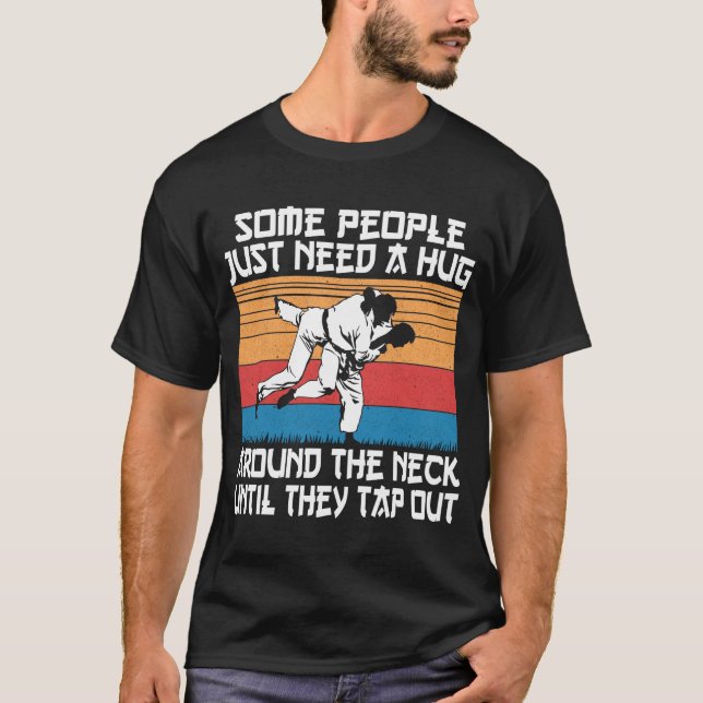 Camiseta Funny Judo Jiu Jitsu Martial Arts Humor (Anverso)