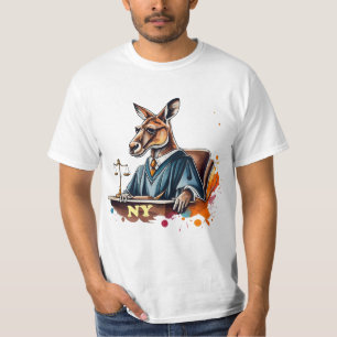 Camiseta Funny jueza canguro en corte canguro