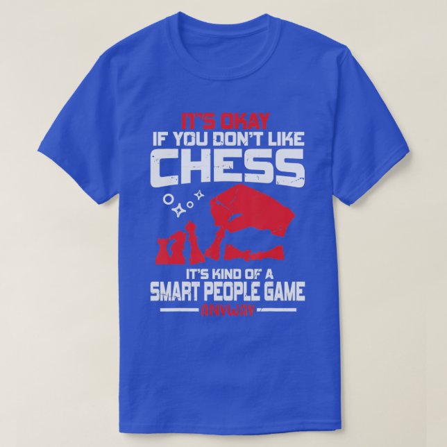 Camiseta Funny jugador de ajedrez para jugadores de juegos  (Diseño del anverso)