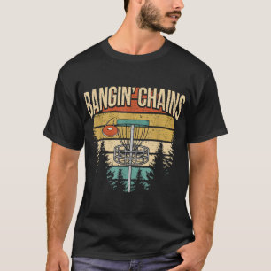 Camiseta Funny jugador de golf de disco diciendo "I Bangin"