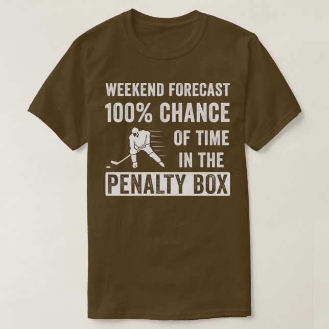 Camiseta Funny Jugador de Previsión de Fin de Semana de Hoc (Diseño del anverso)