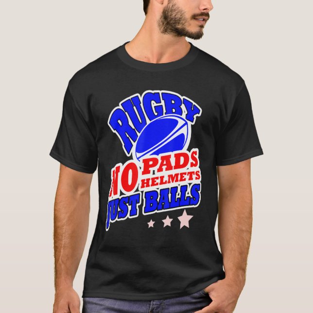 Camiseta Funny jugador de rugby Navidad entrenador de morda (Anverso)