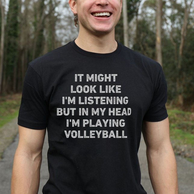 Camiseta Funny jugador de voleibol (Subido por el creador)