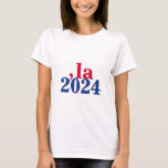 Camiseta Funny Kamala Harris Comma La 2024<br><div class="desc">Así es como ella dice que se pronuncia su nombre,  entonces ¿por qué no una camiseta Kamala Harris 2024 con una coma y "la"?</div>