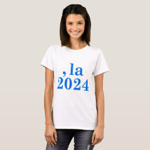 Camiseta Funny Kamala Harris Comma La 2024