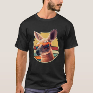 Camiseta Funny Kangaroo Costume Set Arte Retro Vintage Ka