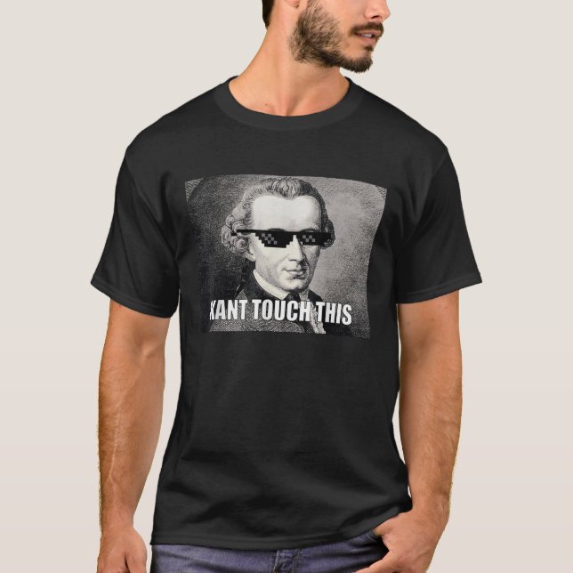 Camiseta Funny Kant Touch Este Gracioso Meme De Filosofía T (Anverso)
