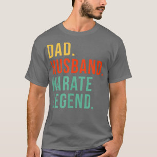 Camiseta Funny Karate Dad Husband Legend Guay Men Fathers D