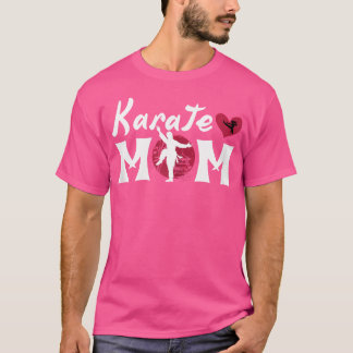 Camiseta Funny Karate Lover Mom Para Mujeres Y Chicas Karat