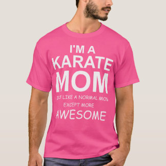 Camiseta Funny Karate Mom T Shirt