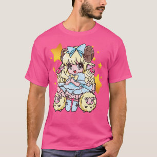 Camiseta Funny Kawaii Anime Chibi Ota Oveja Cute Lover Anim