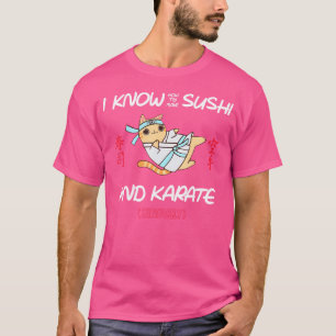 Camiseta Funny Kawaii K hijo del gato japonés del sushi de