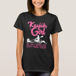 Camiseta Funny Kayak Chica Arte Para Mujeres Guay Kayak Lov