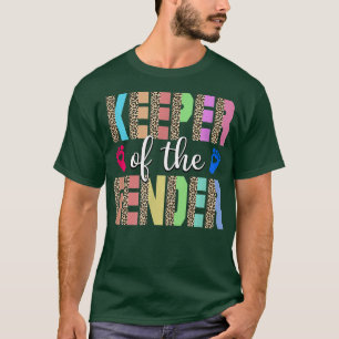 Camiseta Funny Keeper of Gender Leopard Reveal P