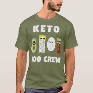 Camiseta Funny Keto Boo Crew Squad