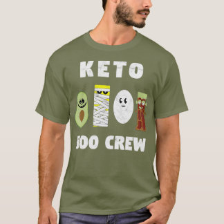 Camiseta Funny Keto Boo Crew Squad