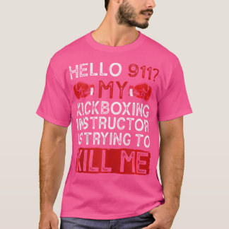 Camiseta Funny Kickboxing Kickboxer Kickbox