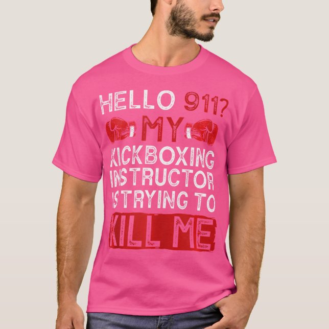 Camiseta Funny Kickboxing Kickboxer Kickbox (Anverso)