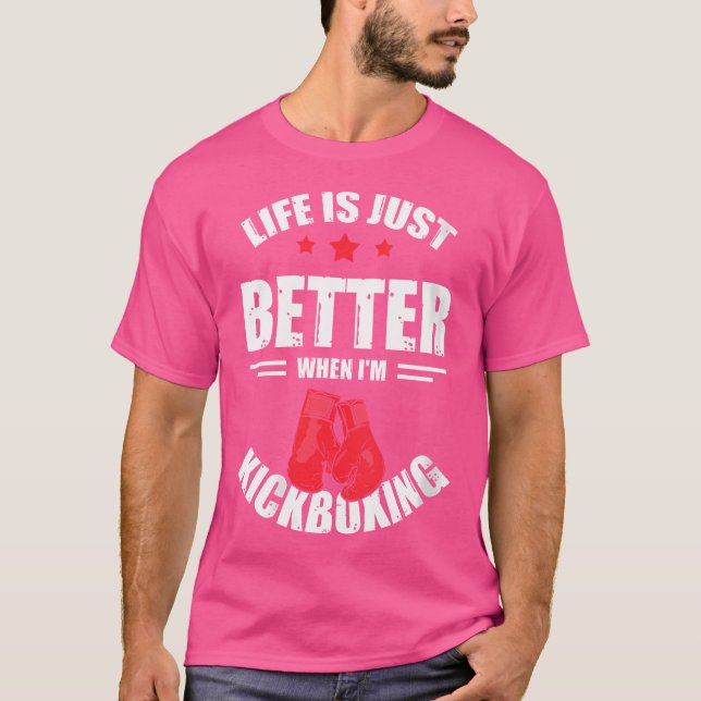 Camiseta Funny Kickboxing Kickboxer Kickbox (Anverso)