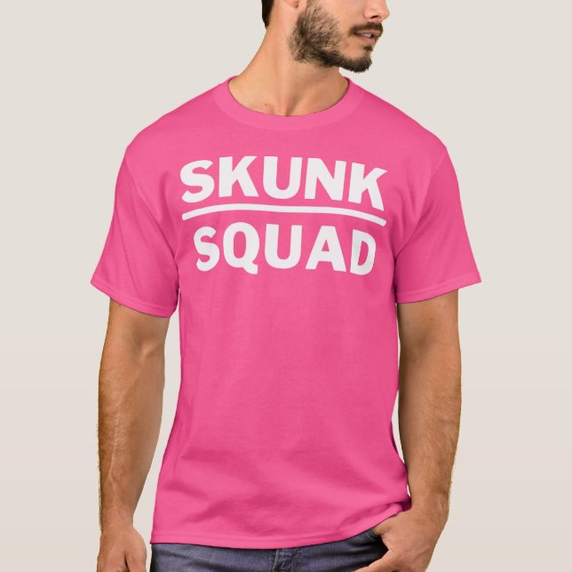 Camiseta Funny Kid Skunk Squad (Anverso)