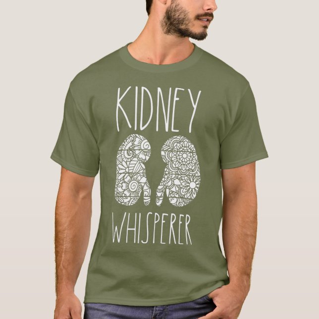 Camiseta Funny Kidney Regalos para médicas Nefrología Nurse (Anverso)