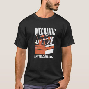 Camiseta Funny Kids Mechanic En Entrenamiento Futuro Repara