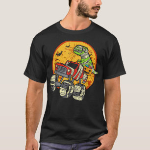 Camiseta Funny Kids Mummy Monster Truck Dino Toddler Boys H