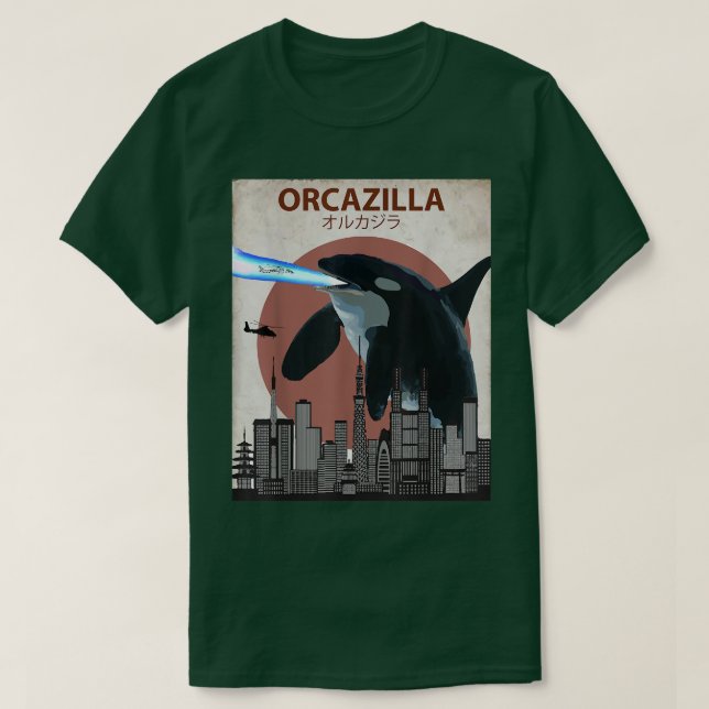 Camiseta Funny Killer Whale   Orca Lovers Gift  (Diseño del anverso)