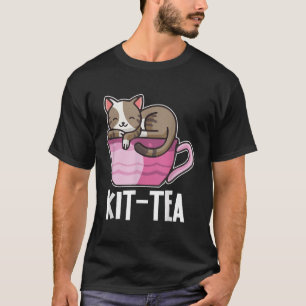 Camiseta Funny Kit té o gato Gato siempre colorido gato y u