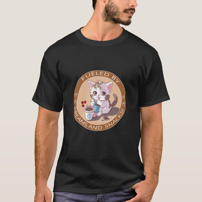 Camiseta funny kitten (Anverso)