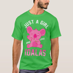 Camiseta Funny Koala Bear Koalas - Just A Girl Who Loves Ko