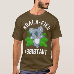 Camiseta Funny Koala Pun, asistente de Koalafied