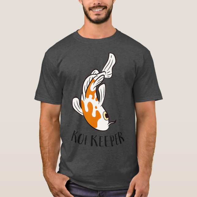 Camiseta Funny Koi Keeper Japanese Koi Fish Lover (Anverso)