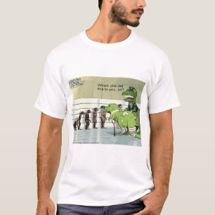 Camiseta Funny la conexión de la policía de dinosaurios