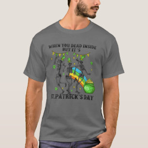Camiseta Funny la cúpula de San Patricio muerta dentro, per