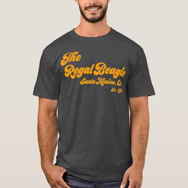 Camiseta Funny La empresa Regal Beagle Sitcom 70s 80s (Anverso)