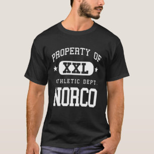 Camiseta Funny la propiedad de la escuela deportiva Norco X