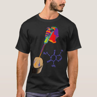 Camiseta Funny Lab Tech Chemistry Caffeine Pipette