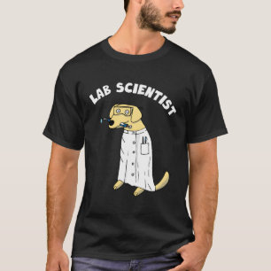 Camiseta Funny Laboratory Labrador Personalizado Lab Scient