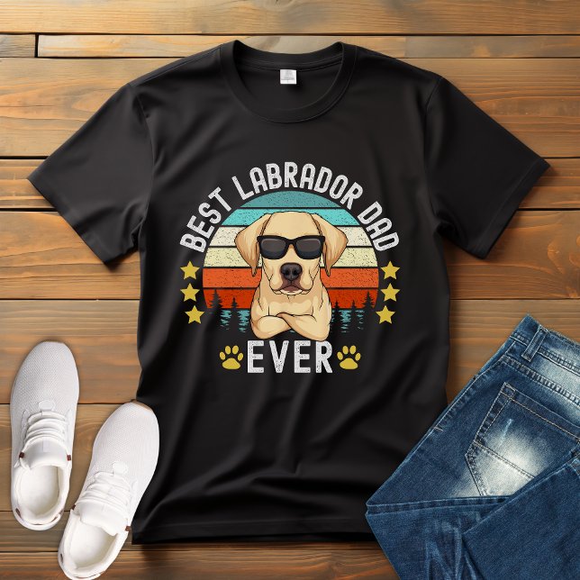 Camiseta Funny Labrador Dad – Perfect Dog Lover Gift (Subido por el creador)