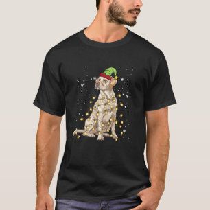 Camiseta Funny Labrador Recuperador Navidades Ligeros Cacho