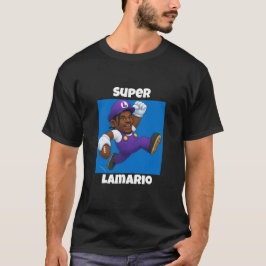 Camiseta Funny Lamar Jackson x Mario T-Shirt