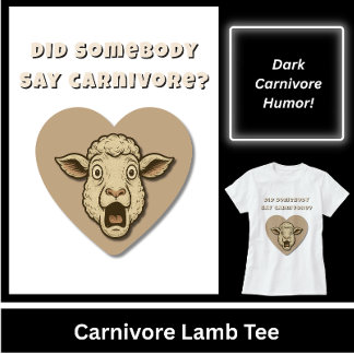 Camiseta Funny Lamb Meat Lover Gift