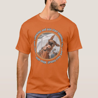 Camiseta Funny Laughing Horse family
