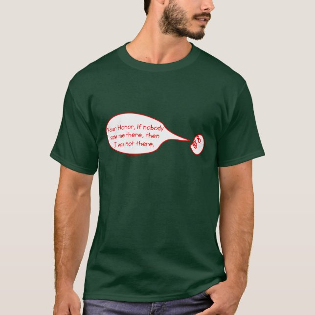 Camiseta Funny Law Comic Acusado Legal Su Chiste De Honor (Anverso)