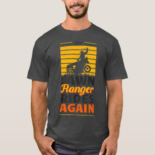 Camiseta Funny Lawn Mower Cowboy Lawn Ranger Yard Work