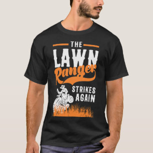 Camiseta Funny Lawn Mower Cowboy Lawn Ranger Yard Work Lawn