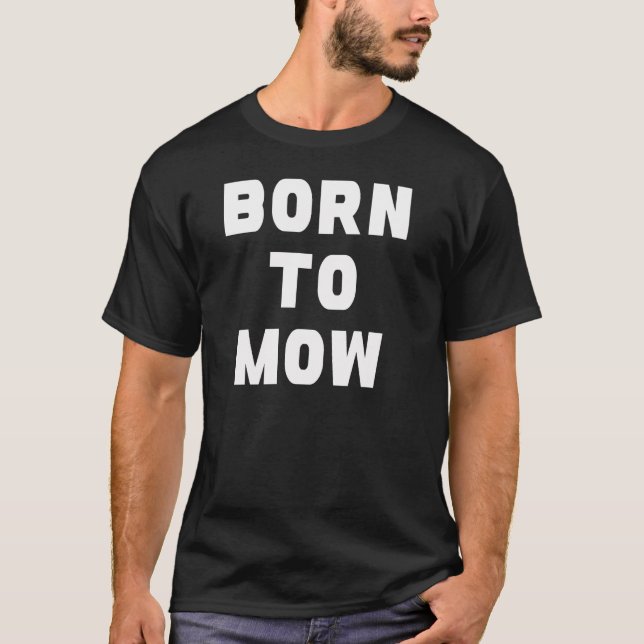 Camiseta Funny Lawn Mower – Gardening Humor T-Shirt (Anverso)