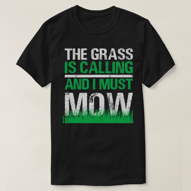 Camiseta Funny Lawn Mower La Grass Llama Yard Work La (Diseño del anverso)